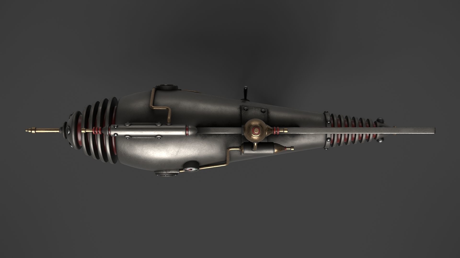 Fantasy Gun 10 3D model_7