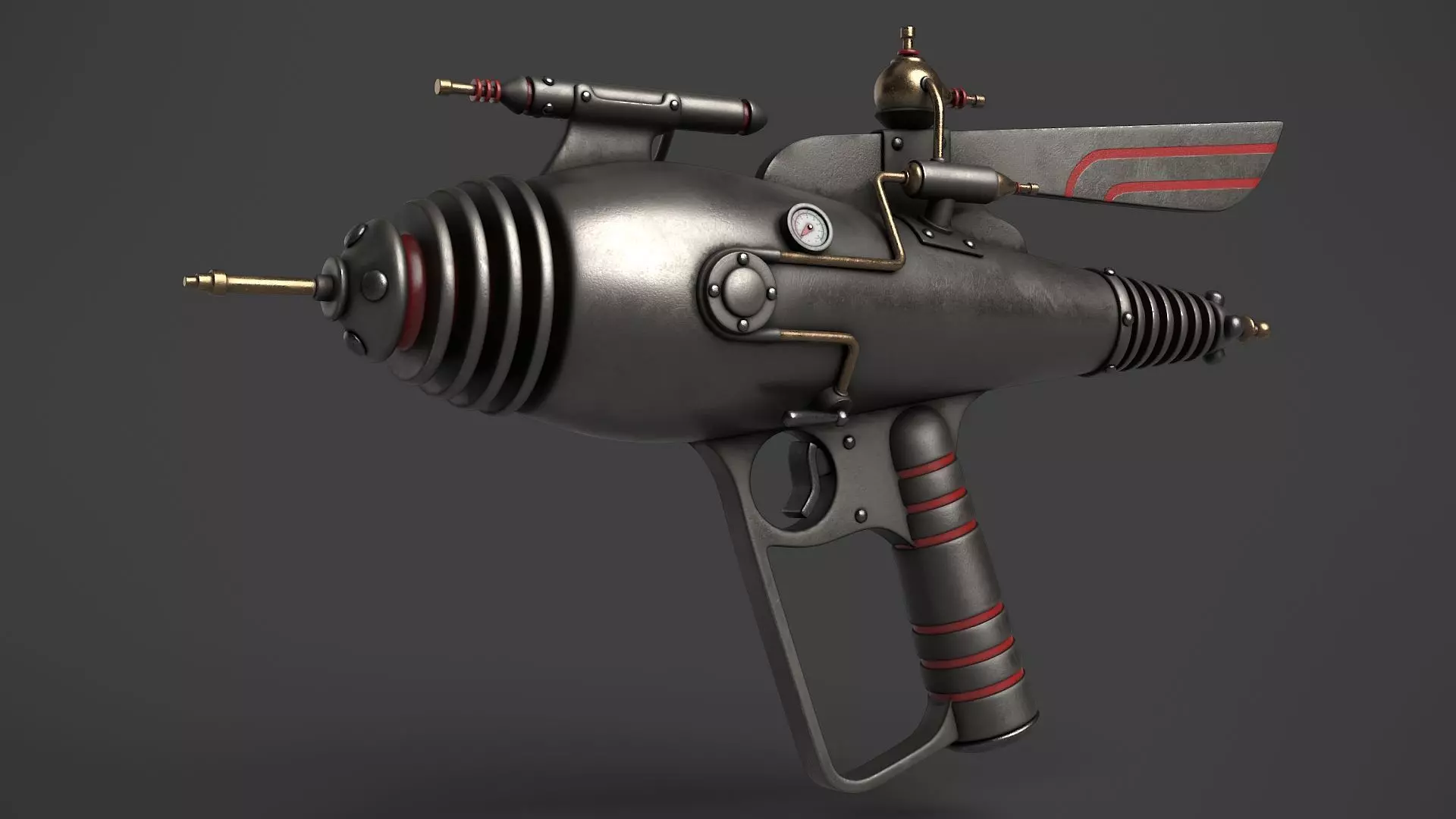 Fantasy Gun 10 3D model_0