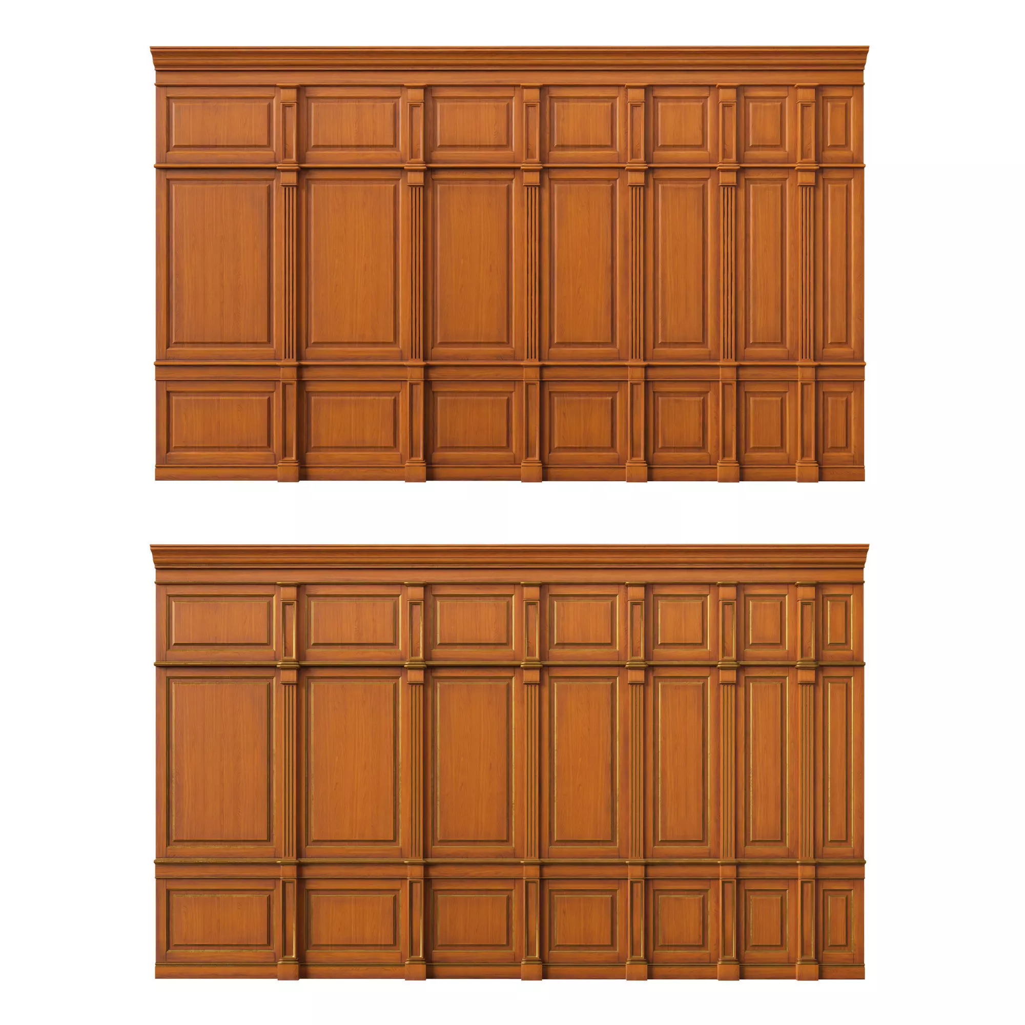 Wooden panel 01 06 3D model_0