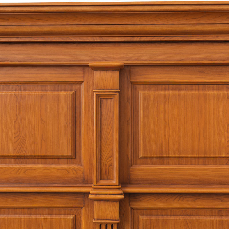 Wooden panel 01 06 3D model_15