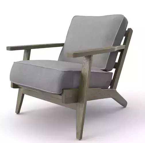 Picket House Furnishings Mercer Accent Chair  - Armchair 3D model