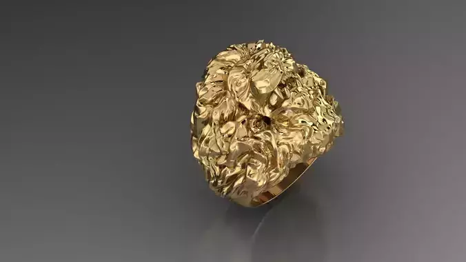 Lion ring  