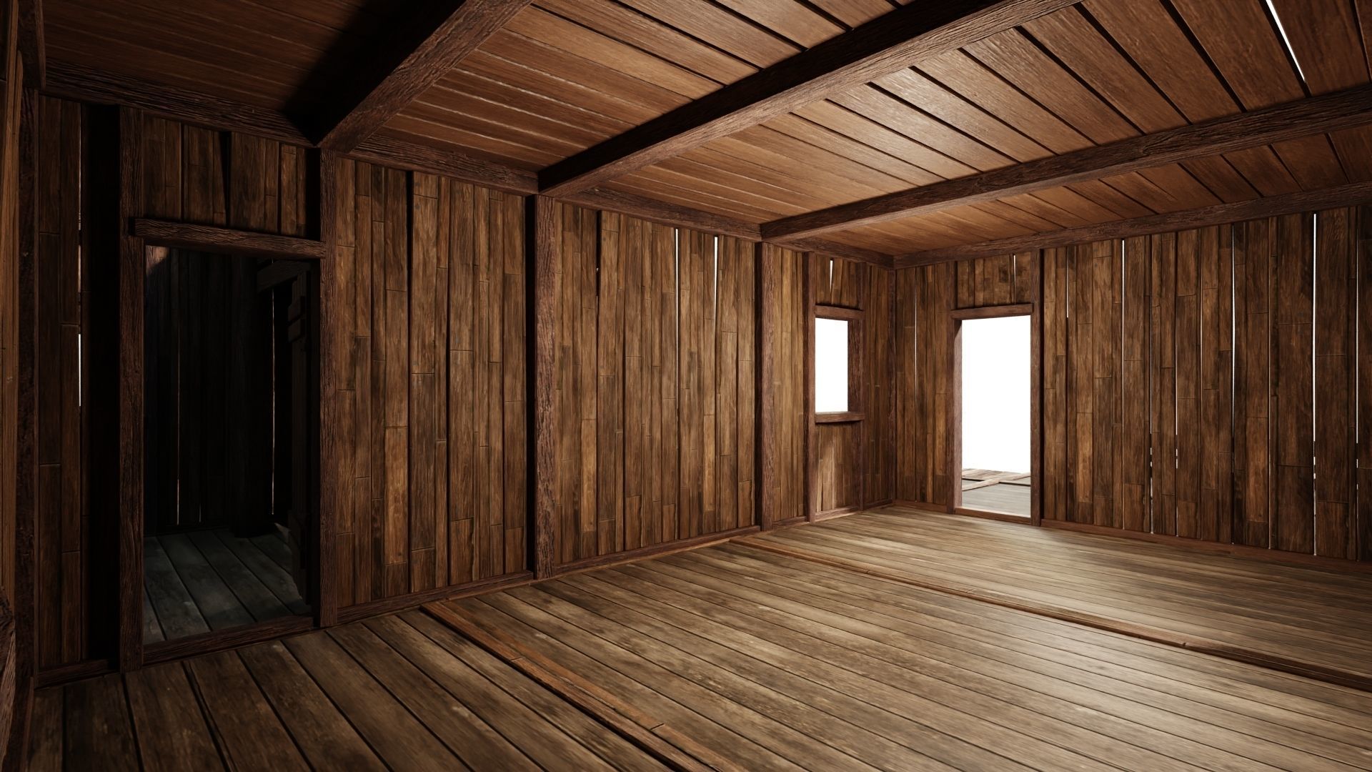 Old Lake House PBR 4K GameReady Pack 25 to 28 Low-poly 3D model_37