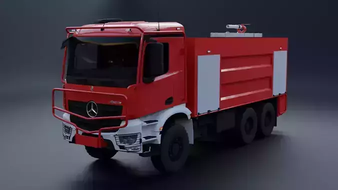 Mercedes Arocs 6x6 Firetruck