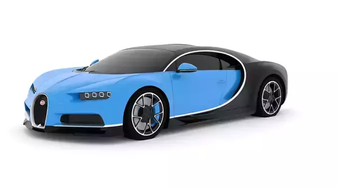 Bugatti Chiron 3D model