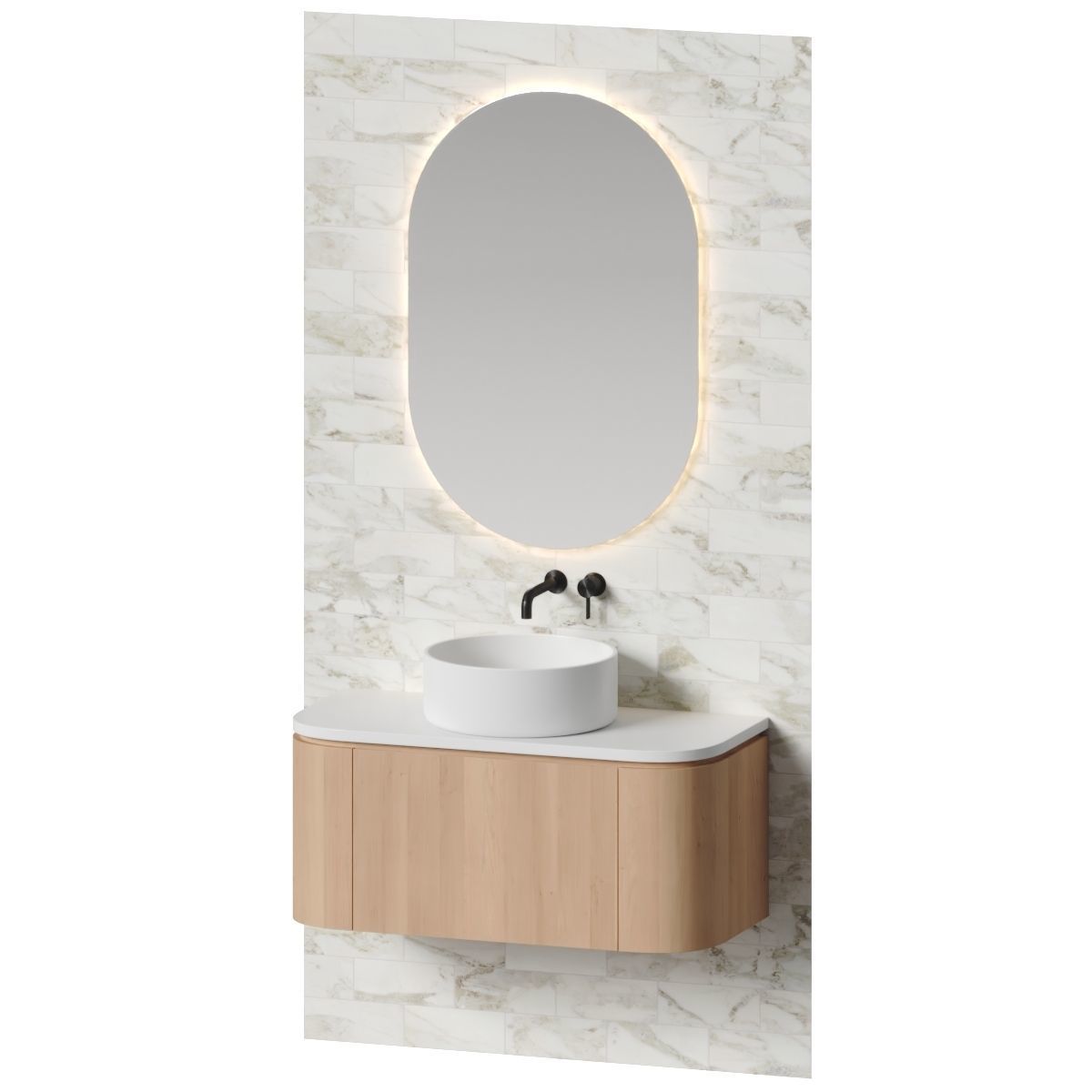 Bathroom set 23 3D model_1