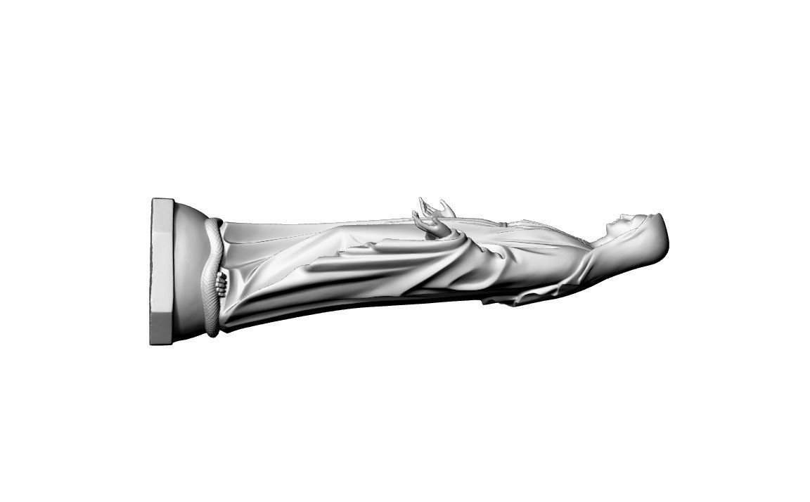 Virgin Mary - Our Lady of Grace 3D print model_2