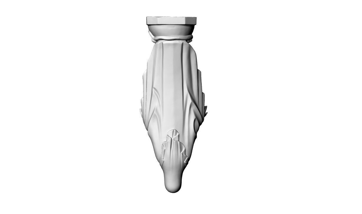 Virgin Mary - Our Lady of Grace 3D print model_1