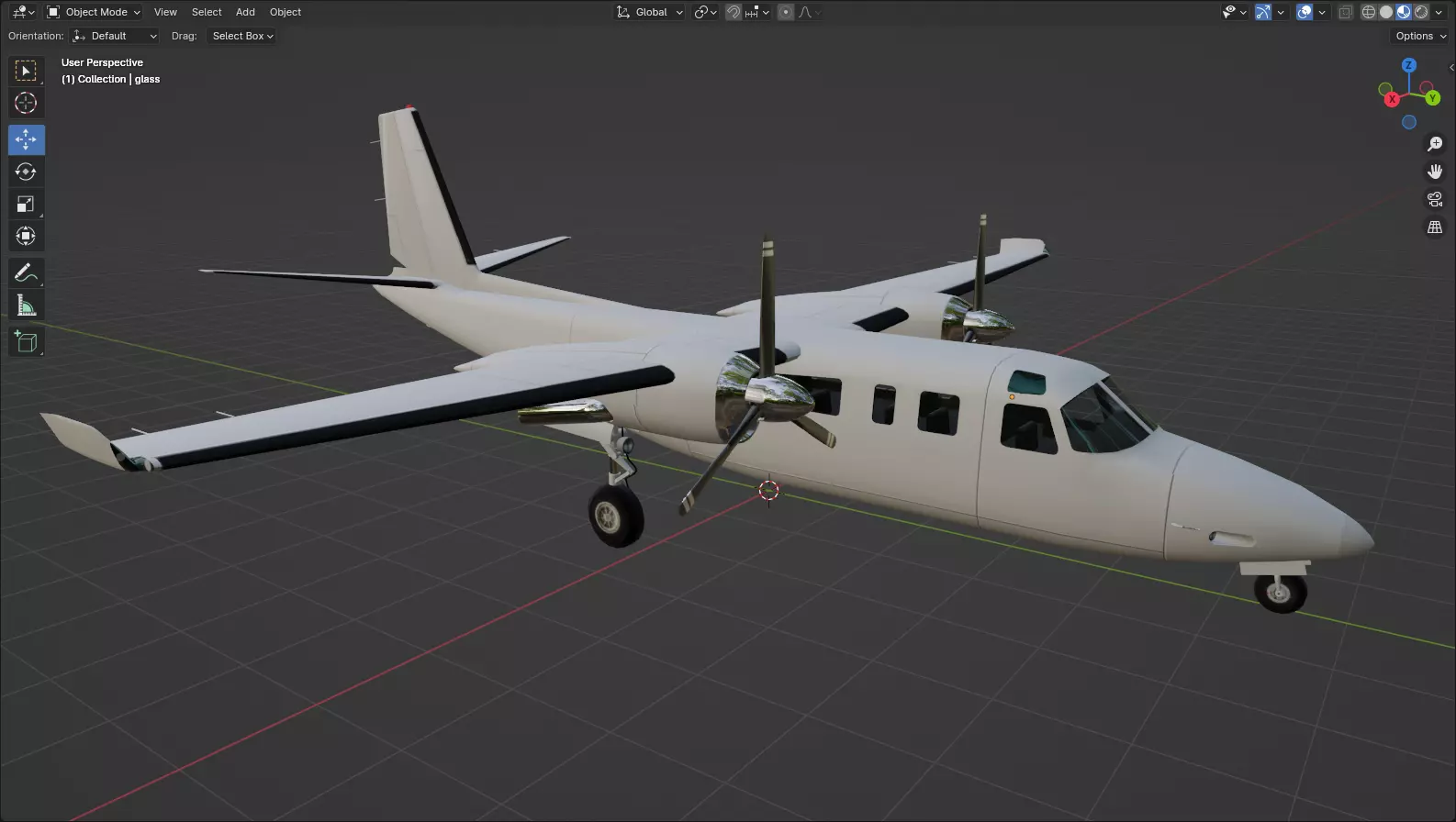 Turbo Commander 690 boneyard low poly  Static  Low-poly 3D model_7