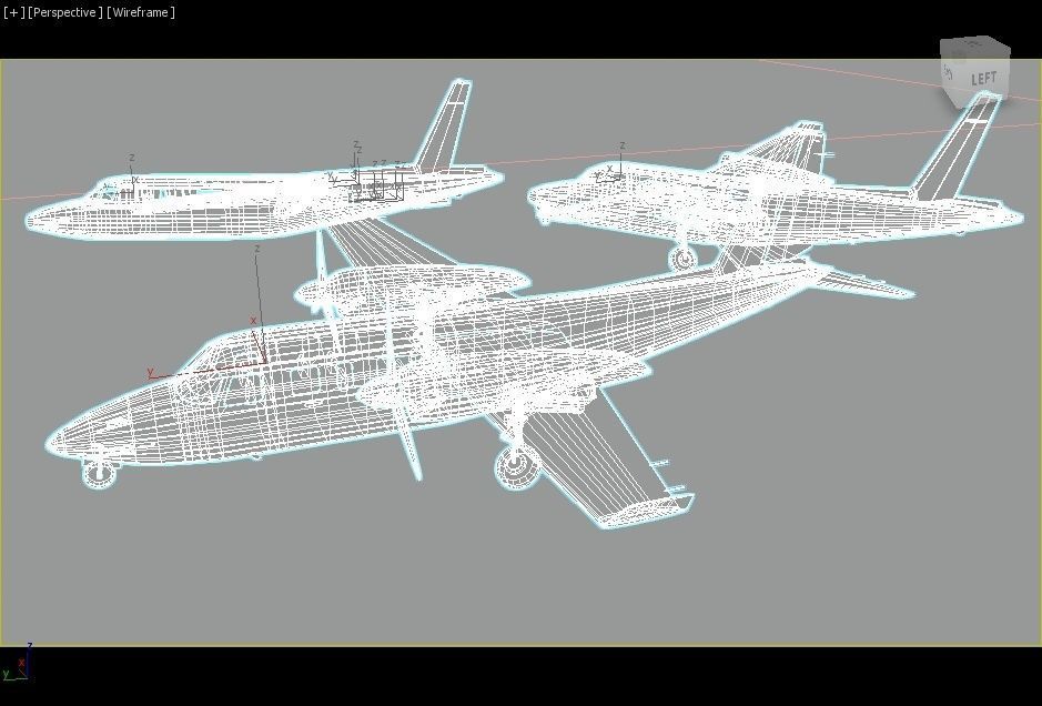 Turbo Commander 690 boneyard low poly  Static  Low-poly 3D model_11