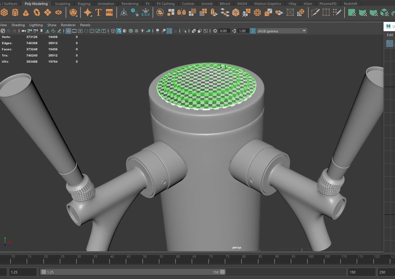 DOUBLE TAP BEER MODEL Low-poly 3D model_12