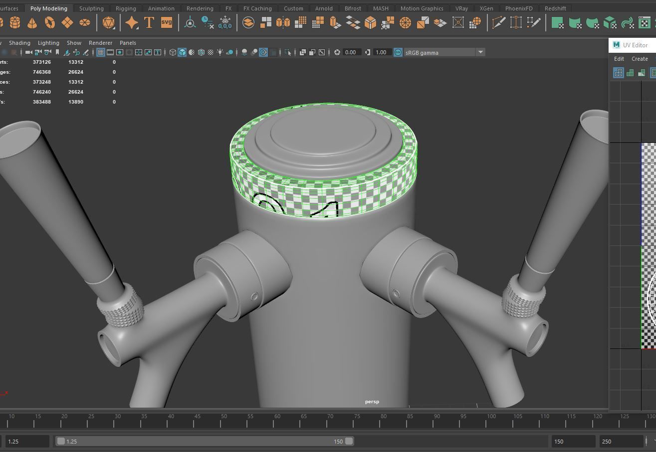 DOUBLE TAP BEER MODEL Low-poly 3D model_11