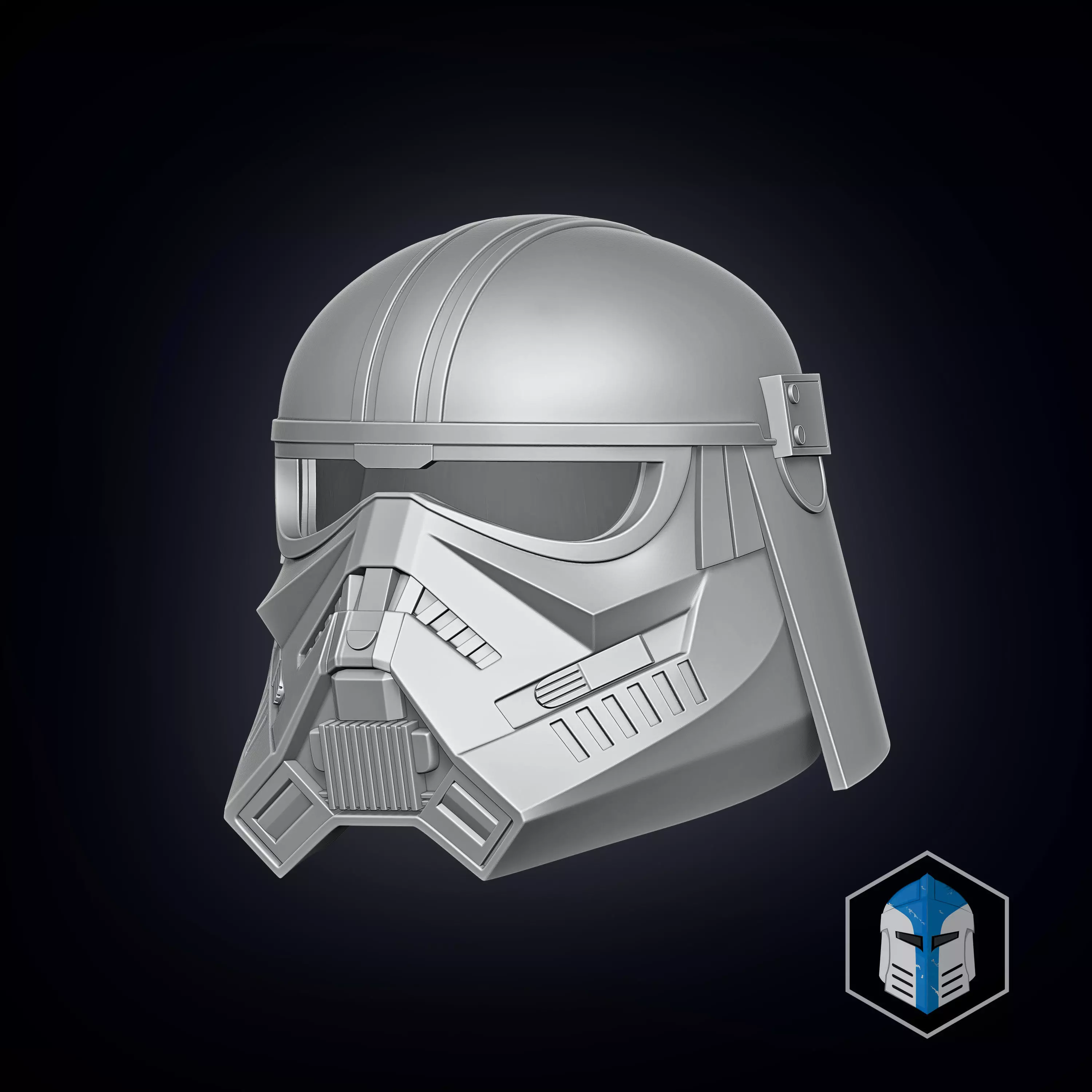 Phase 2 Purge Trooper Helmet - 3D Print Files 3D print model