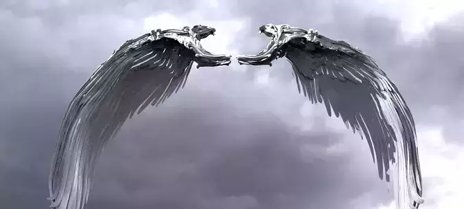 Angel Wings Hybrid Gods  3D model
