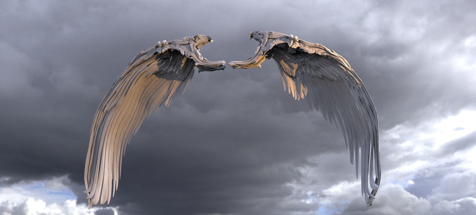 Icarus Wings of the gods 3D model_1