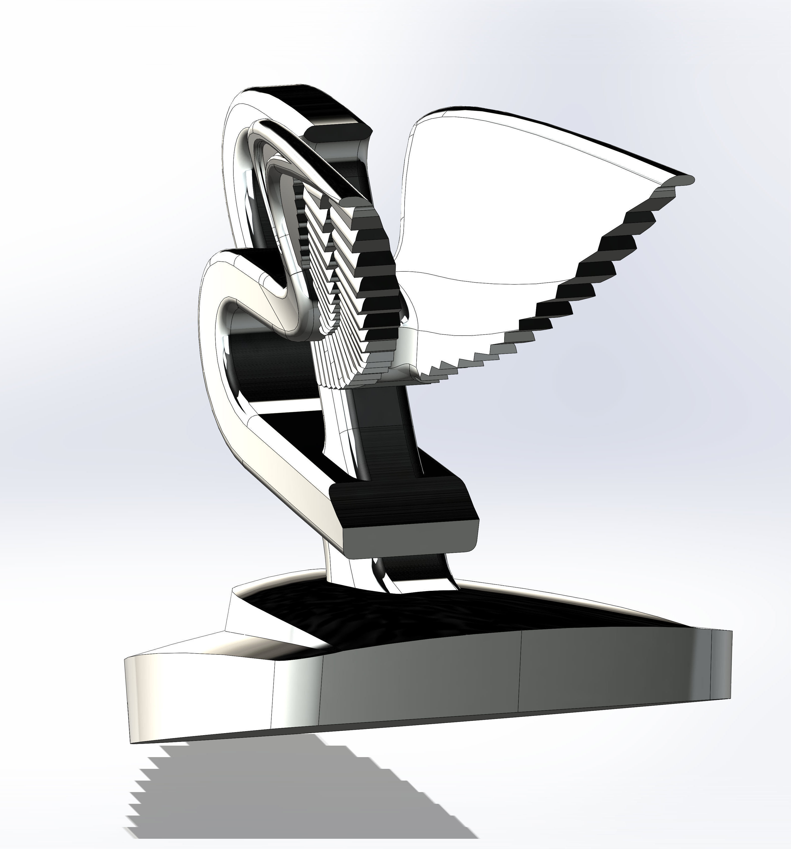 Mascot for your scale model 3D print model_2