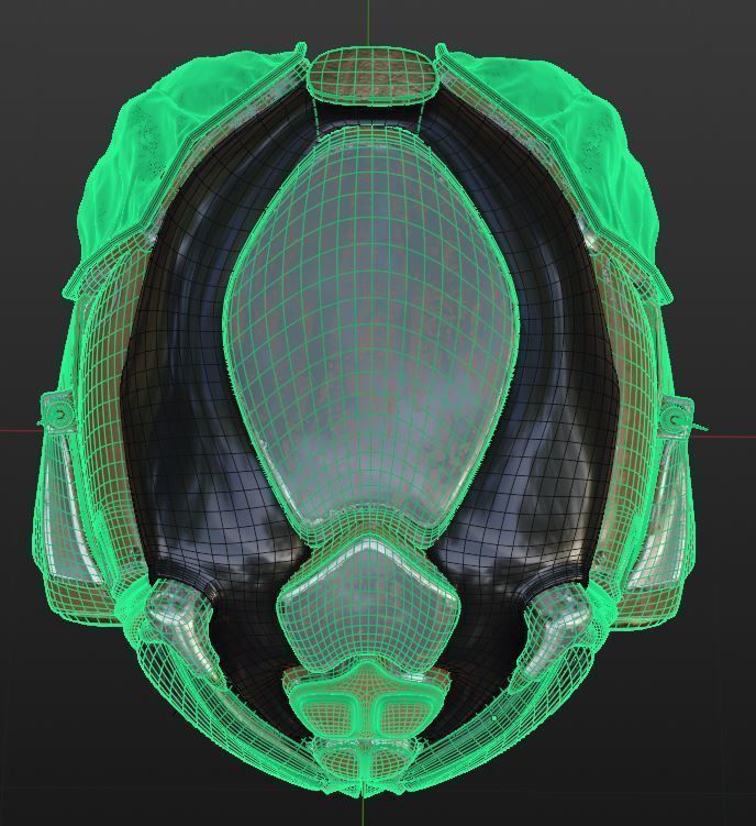 Tark V4 Droid helmet 3D model_5