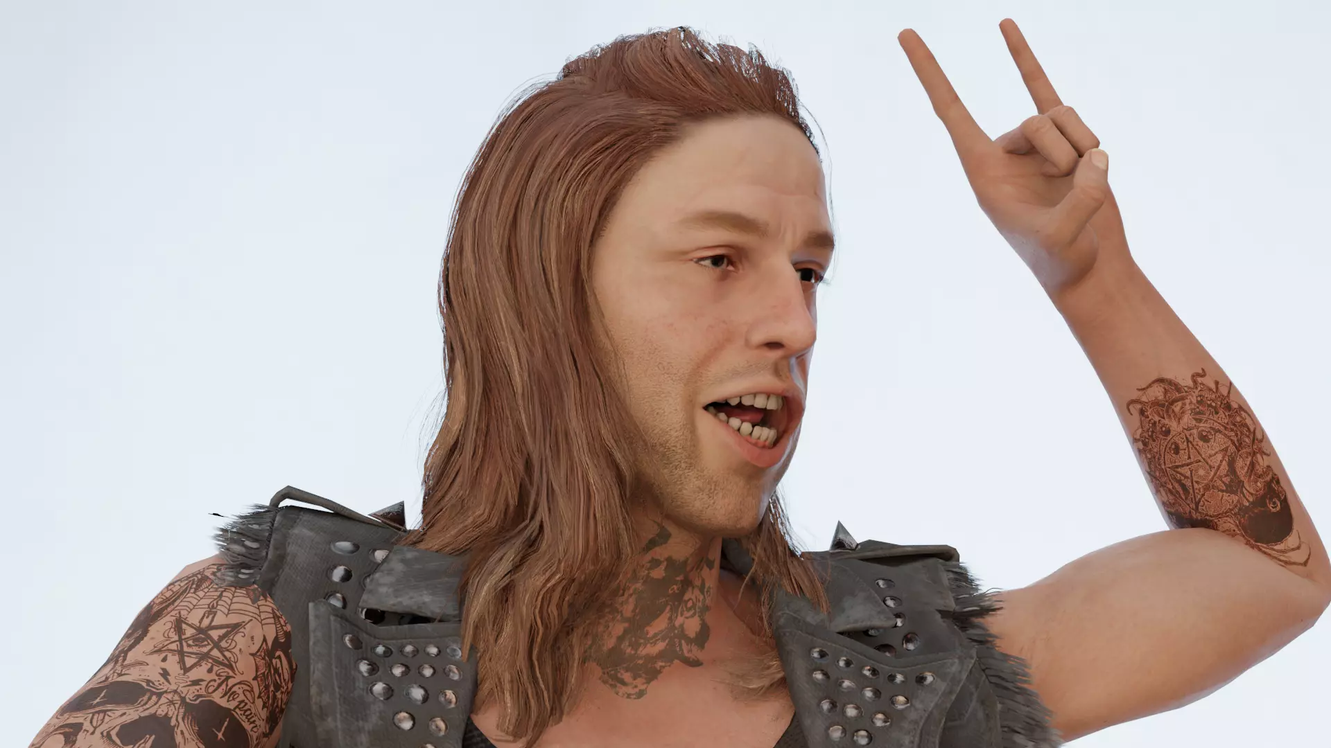 Metalhead 3D model_0