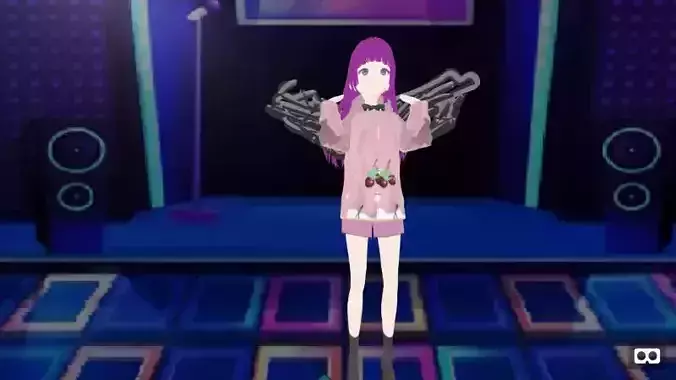 mmd model angel
