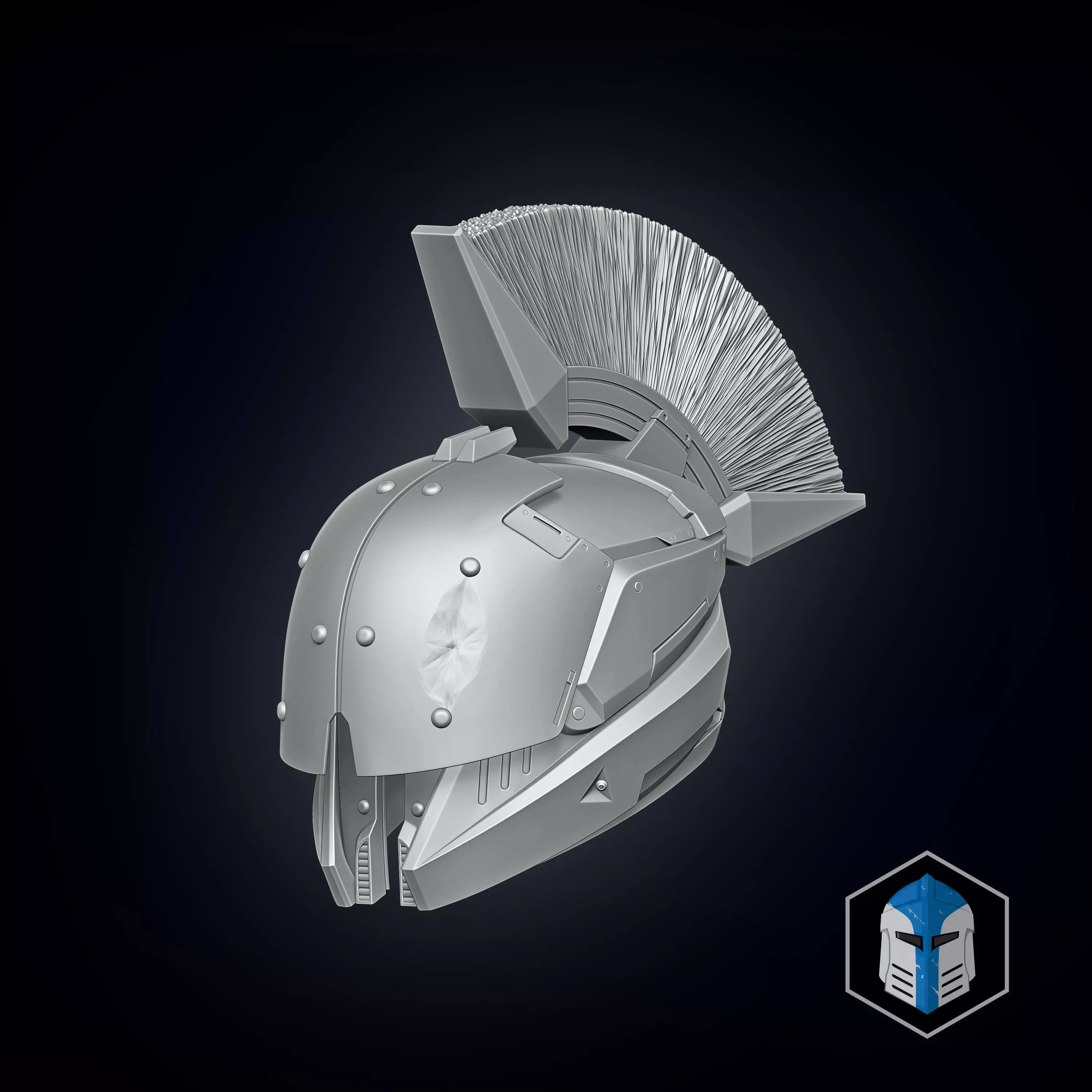 Helm of Saint 14 - 3D Print Files 3D print model_0