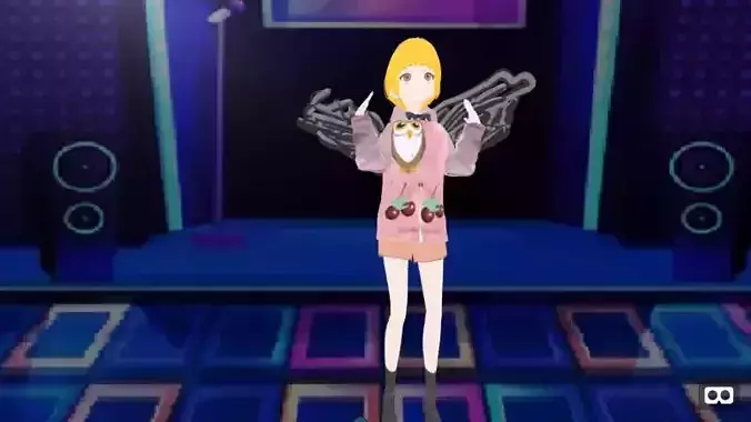 mmd model angel