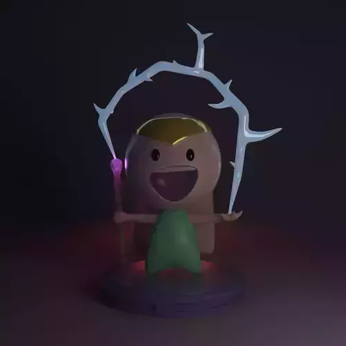 Diablo 2 Sorceress chibi