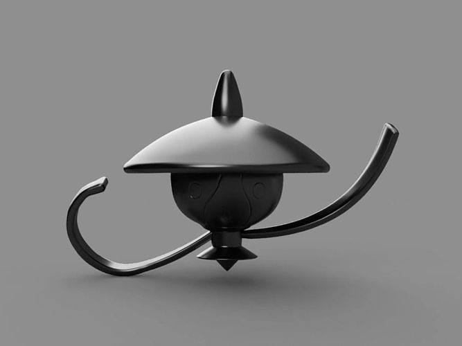 pokemon Lampent 3d model 3D print model