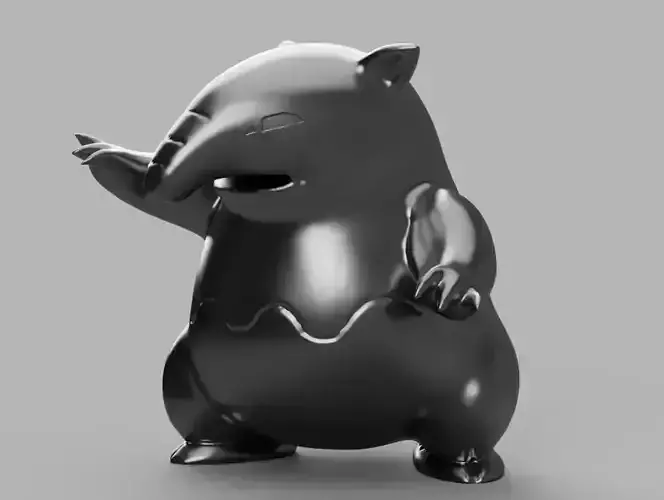 Pokemon Drowzee 3D model 