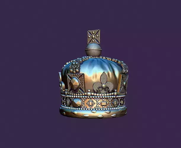 Great Britain crown 3D print model