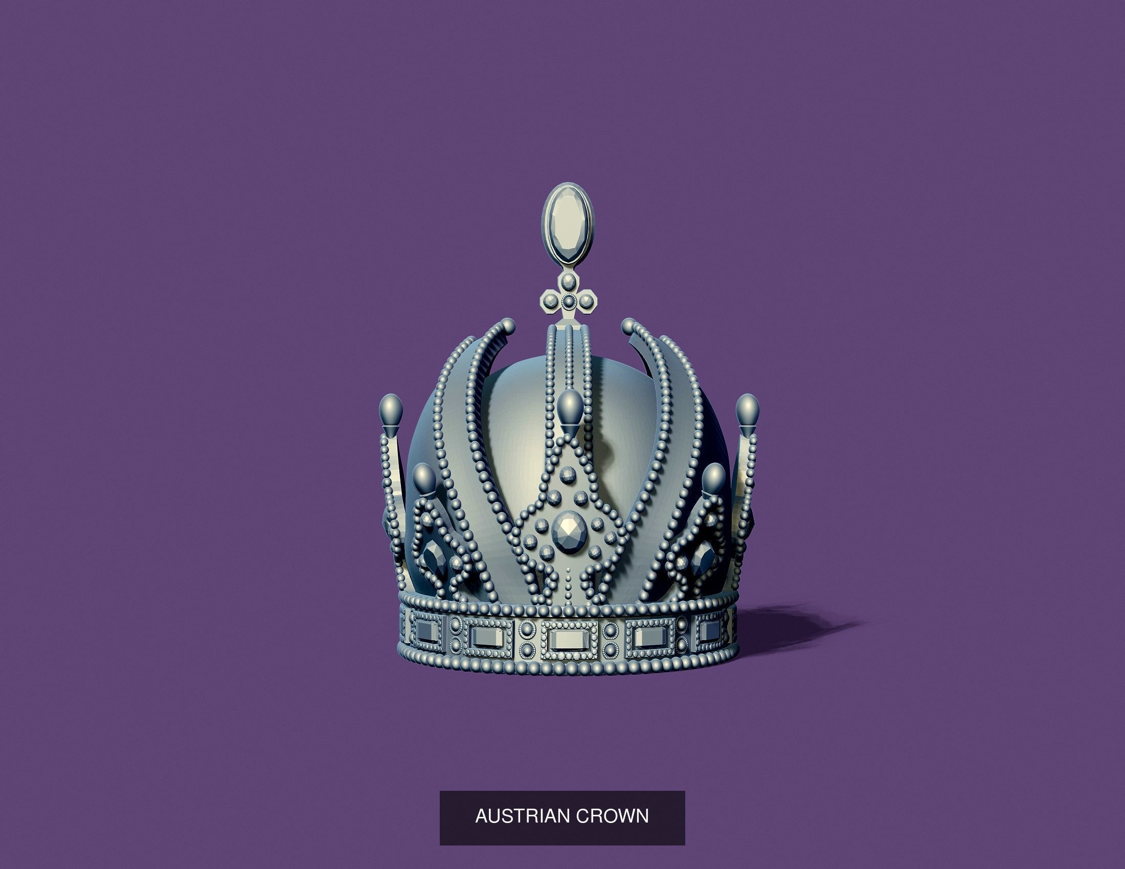 crowns 3D printing 3D Model Collection_1