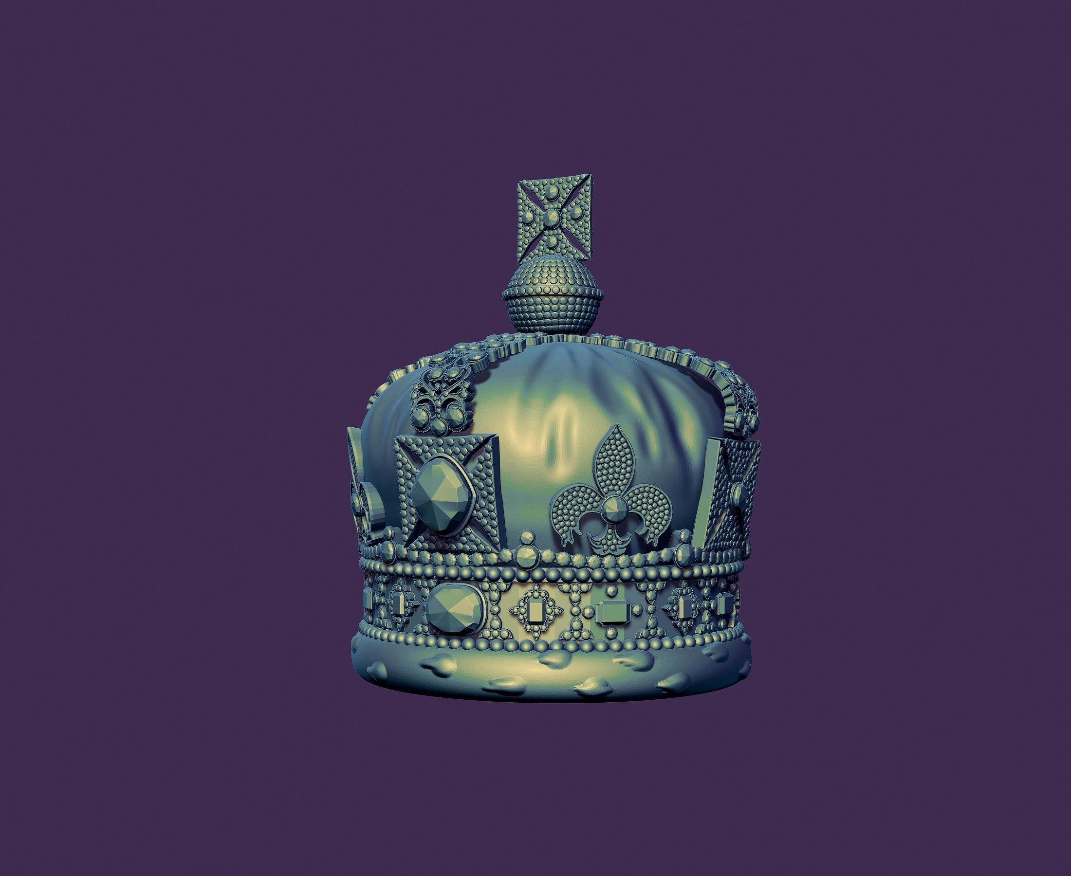 crowns 3D printing 3D Model Collection_13