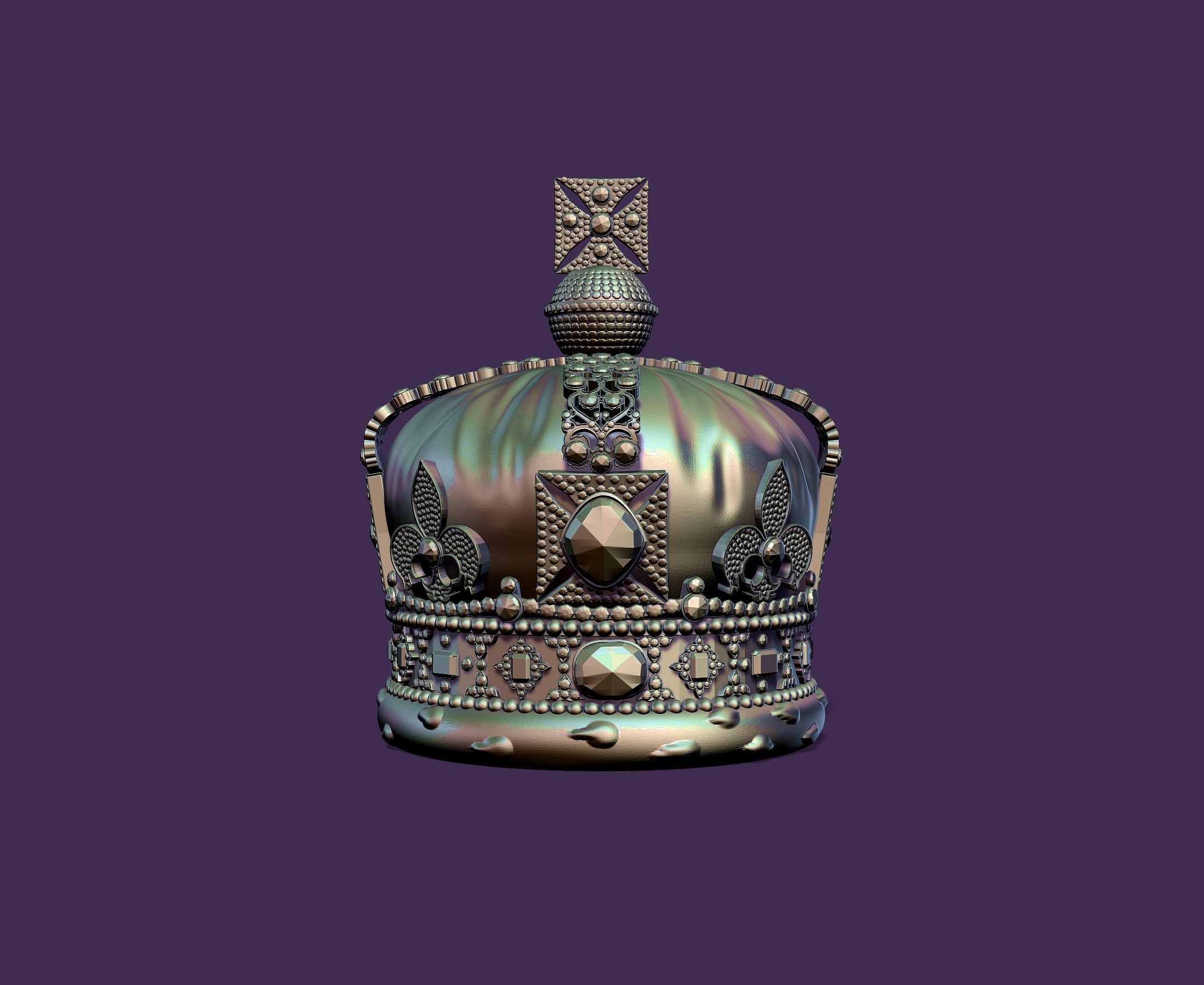 crowns 3D printing 3D Model Collection_15
