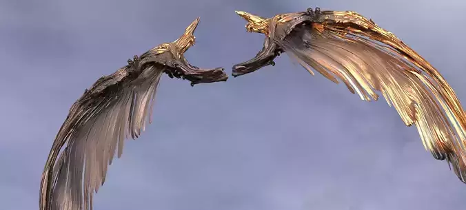 Fallen Angel spiked Wings of the gods 3