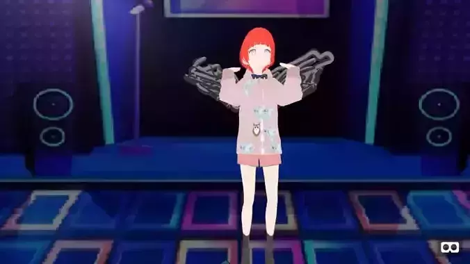 mmd model angel