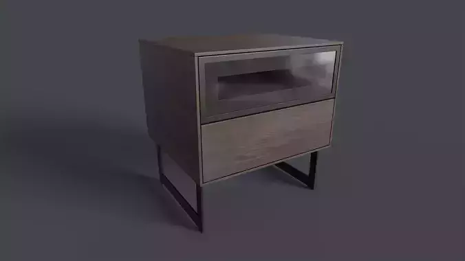 Bellagio Nightstand 1 PBR Game Ready