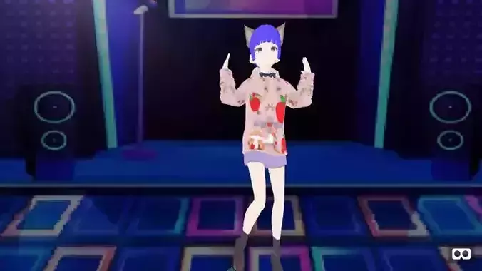 mmd model angel