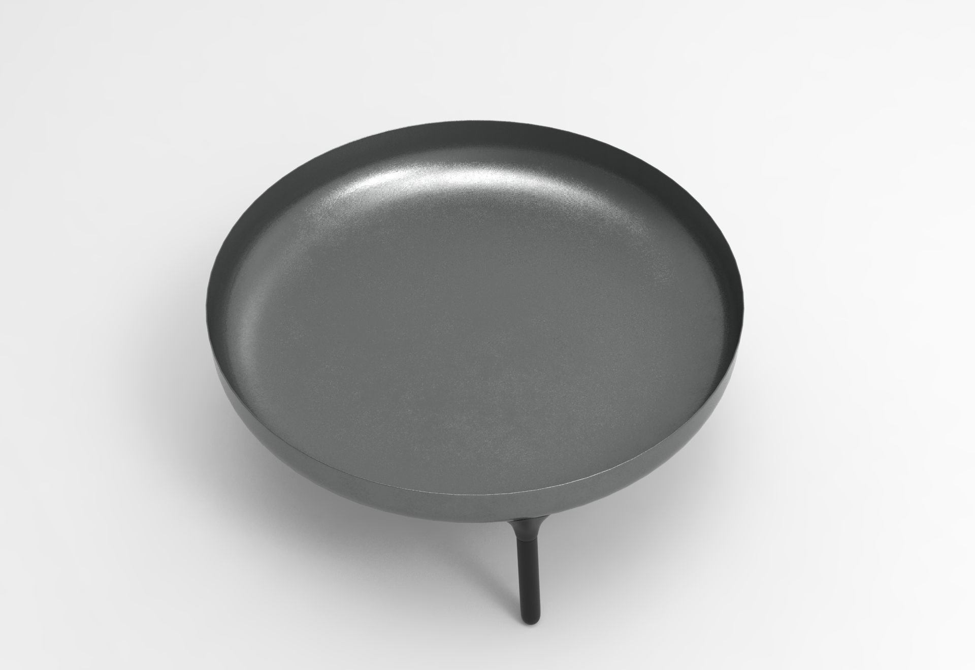 Fire Bowl Low-poly 3D model_1