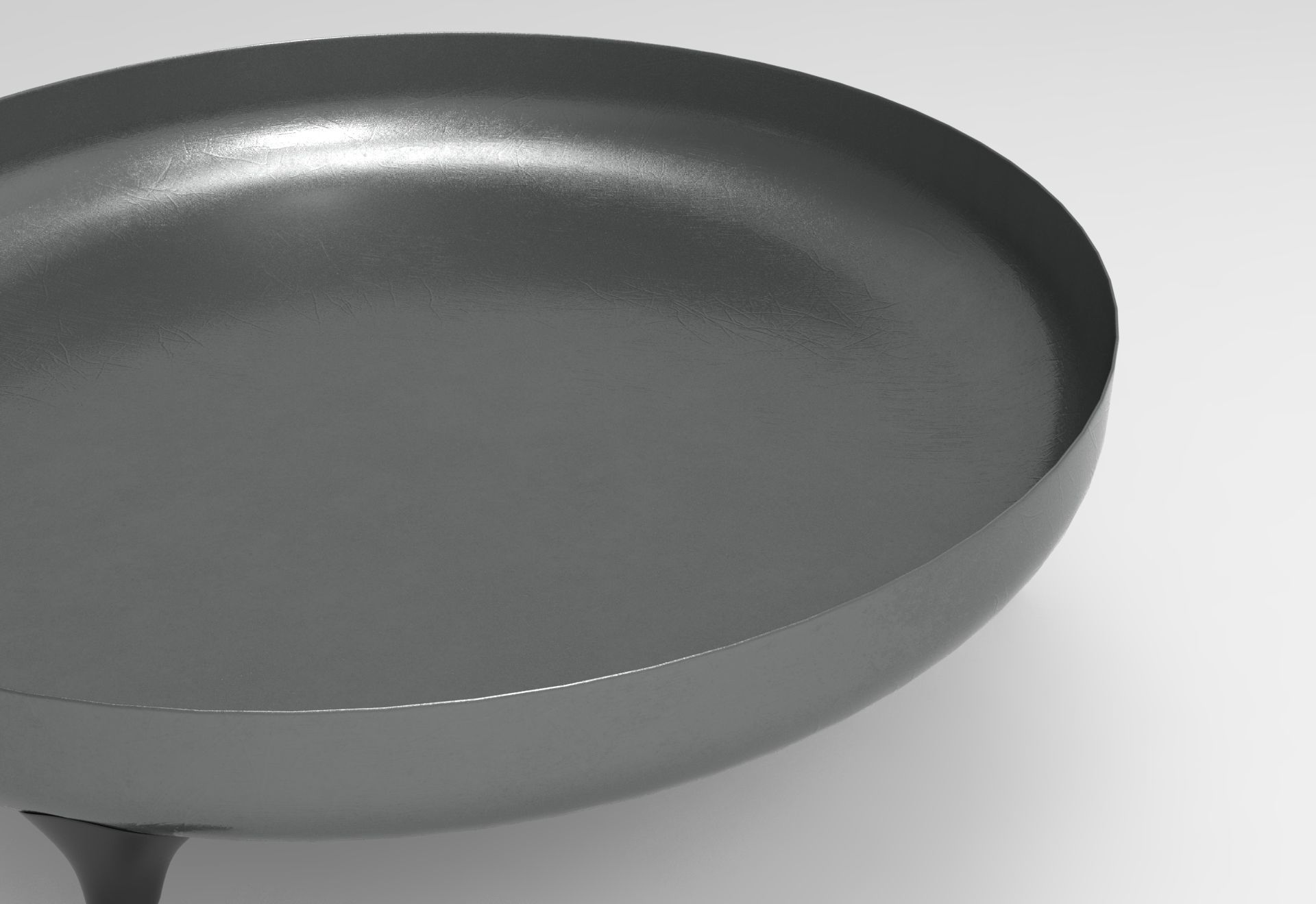 Fire Bowl Low-poly 3D model_3