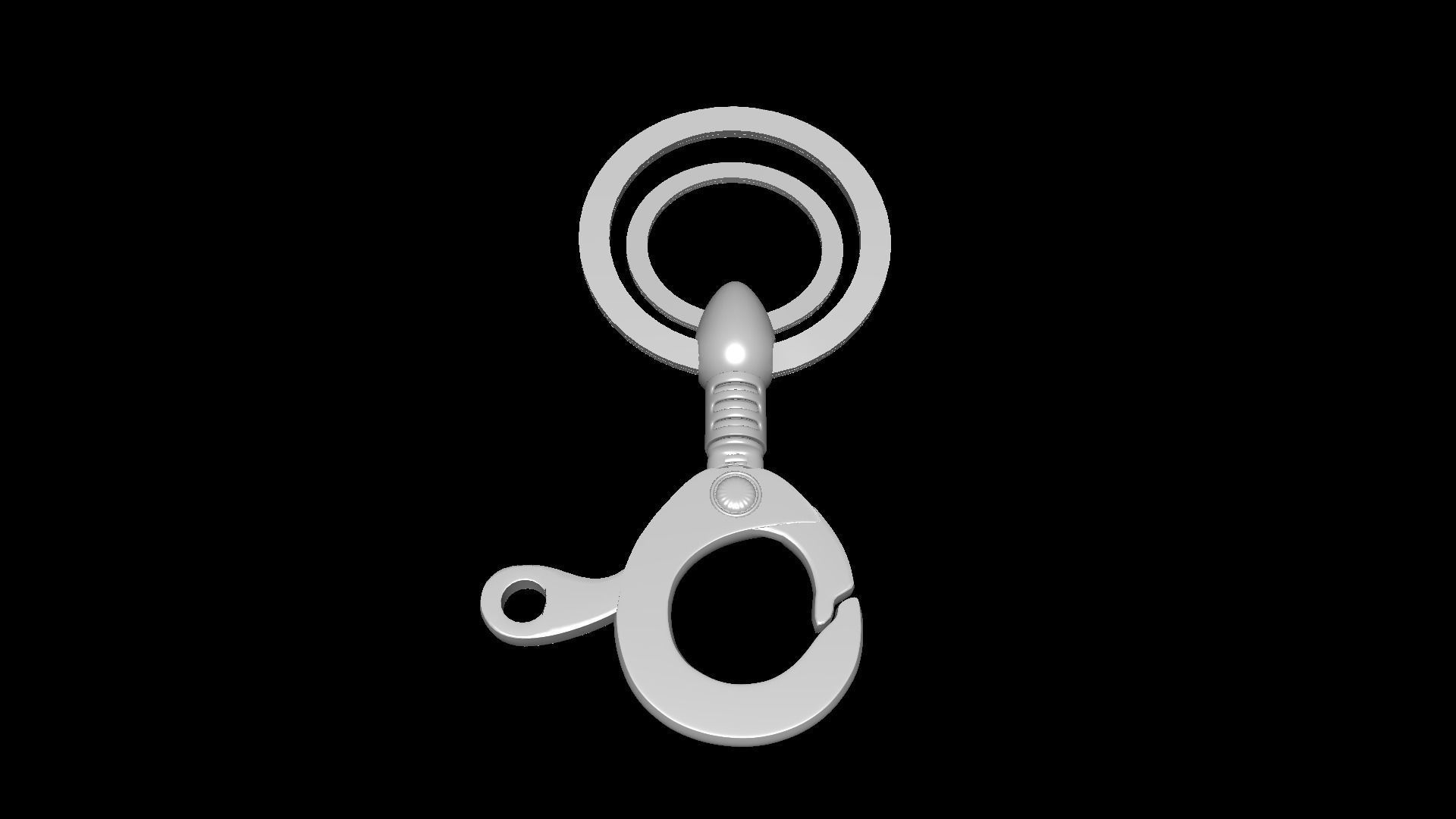 KEY HOLDER Low-poly 3D model_15
