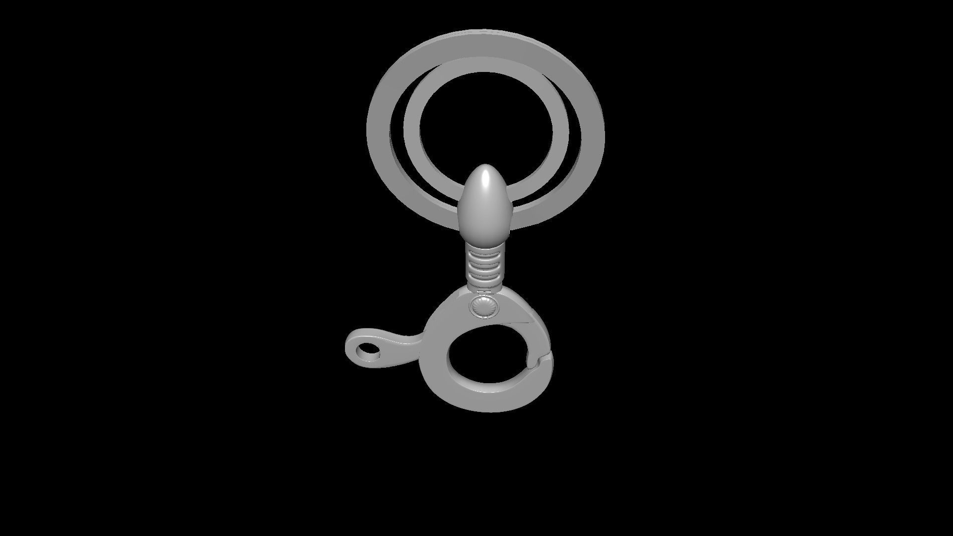 KEY HOLDER Low-poly 3D model_13