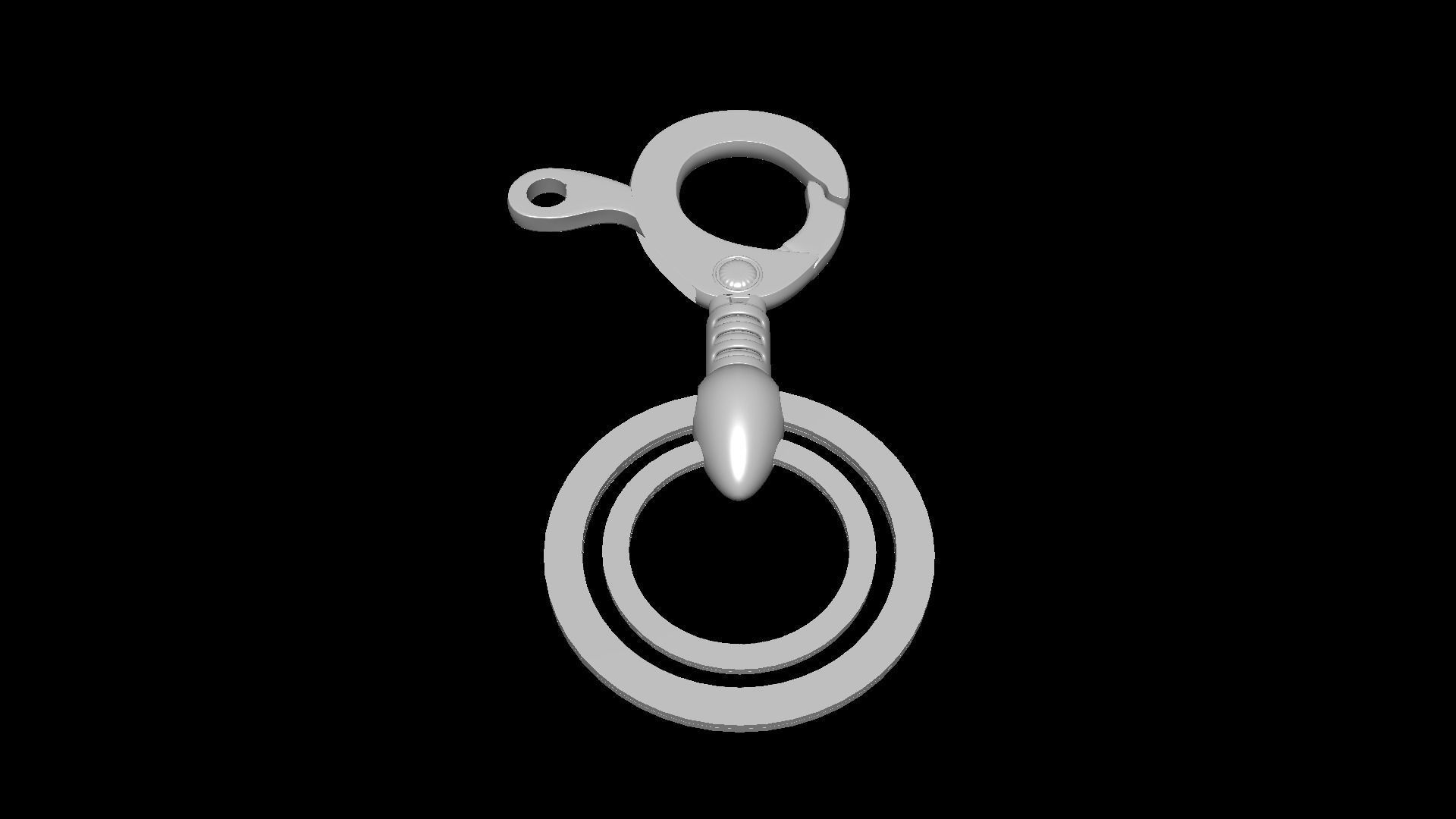 KEY HOLDER Low-poly 3D model_9