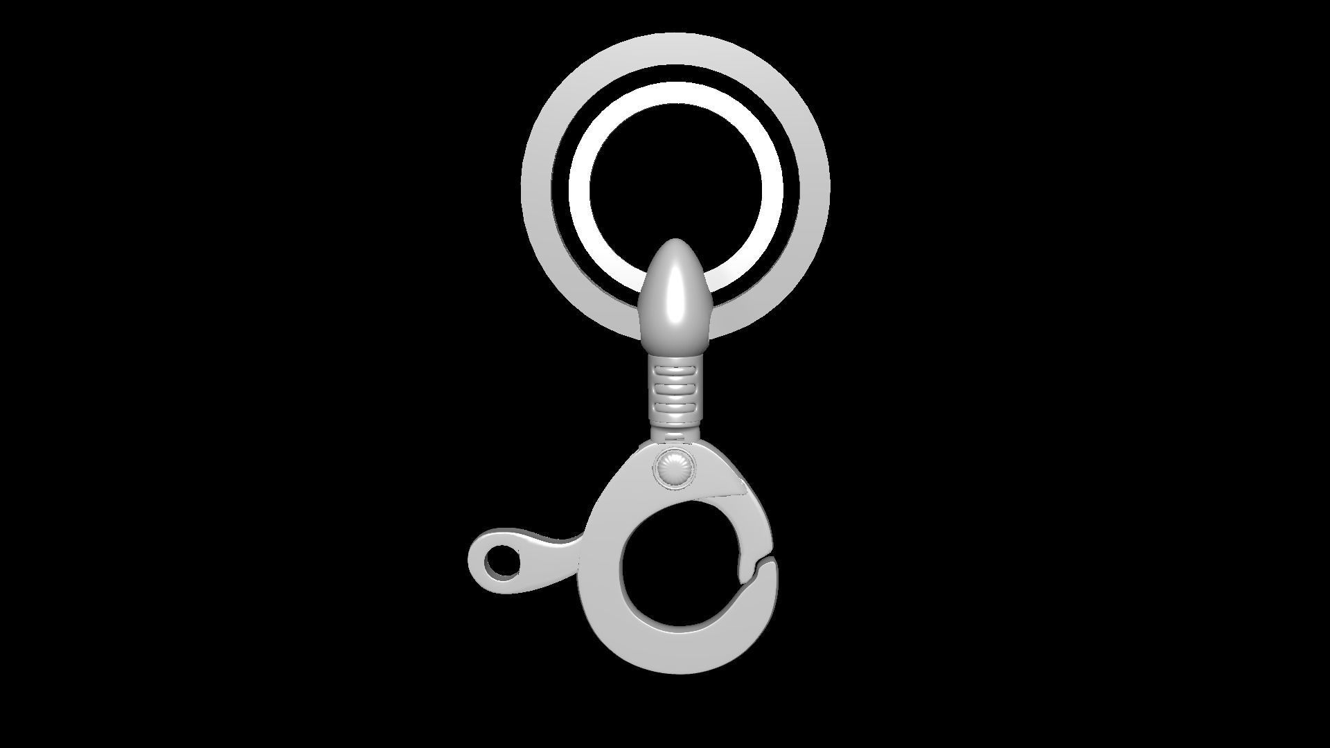 KEY HOLDER Low-poly 3D model_14