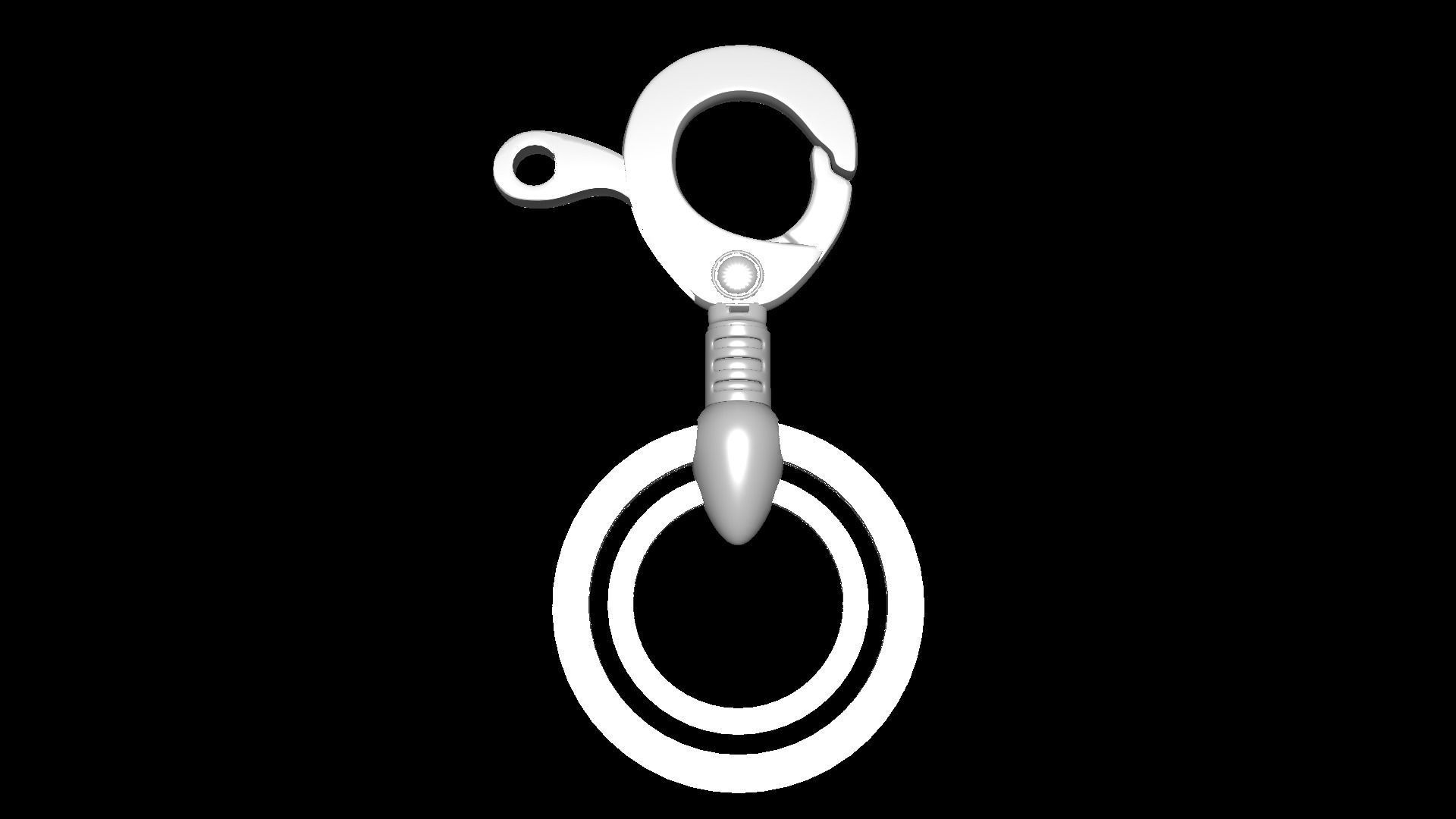 KEY HOLDER Low-poly 3D model_7