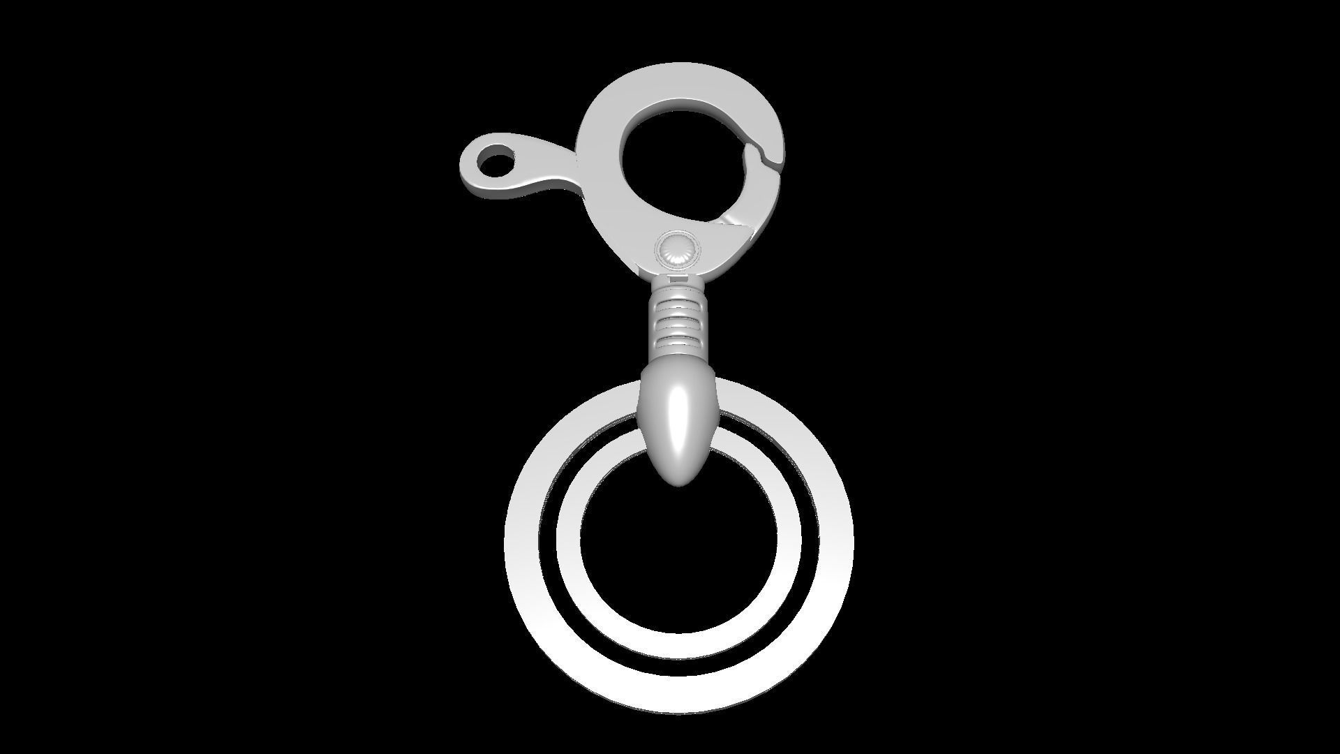 KEY HOLDER Low-poly 3D model_8