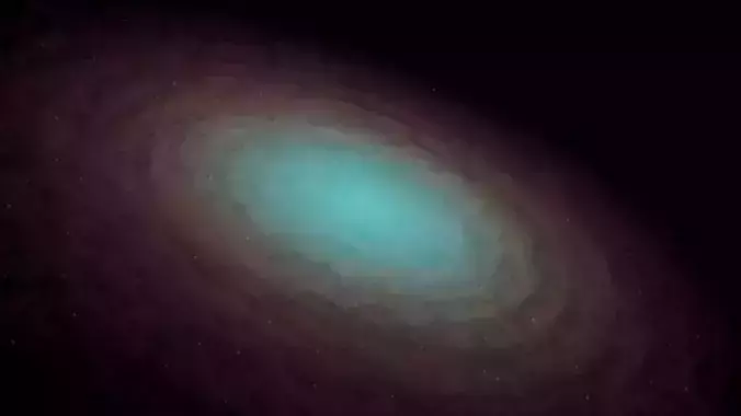 Galaxy 3D model