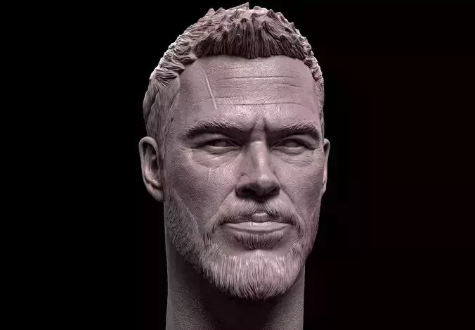 Thor- Chris Hemsworth Head 3D print model
