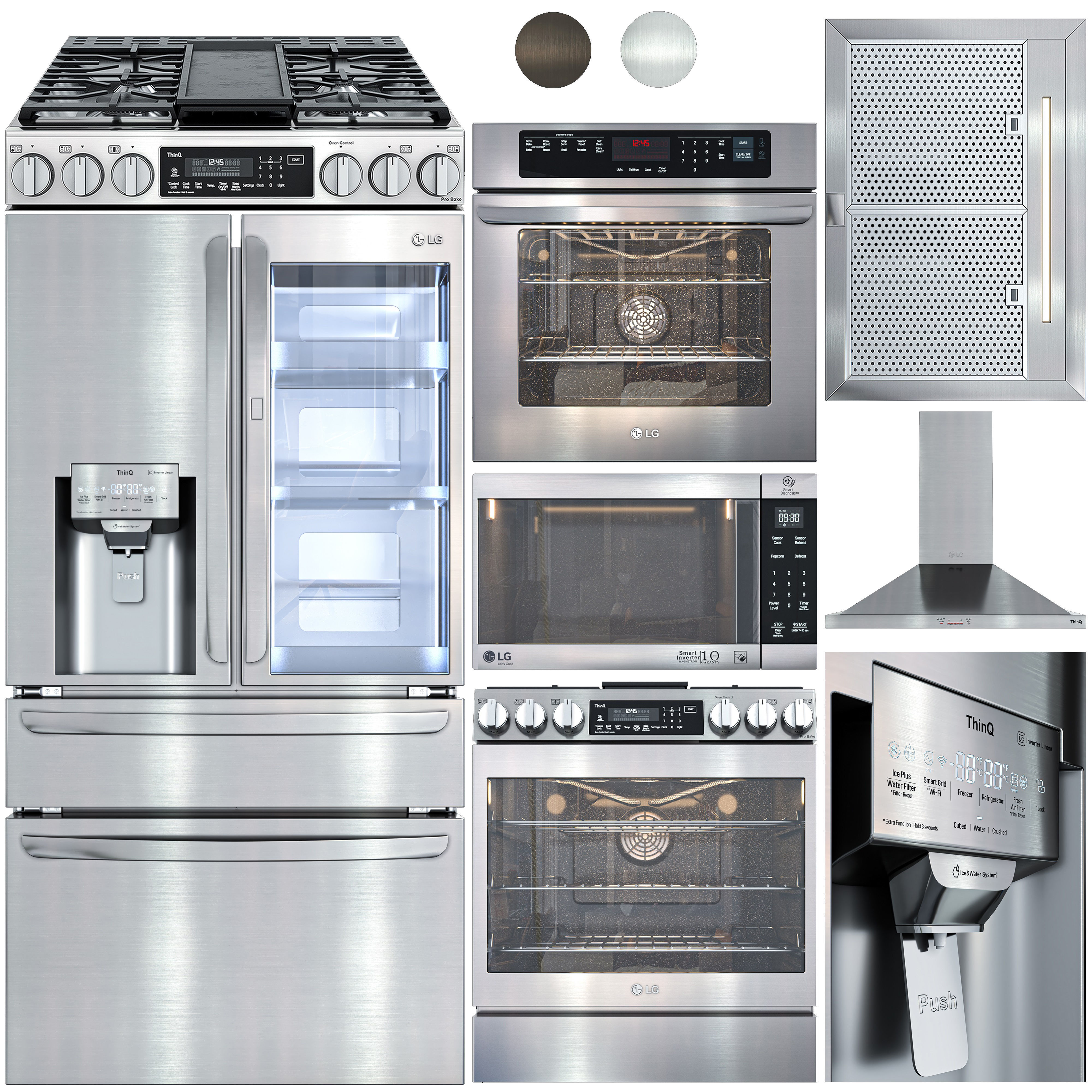 lg-kitchen appliances 3D model_1