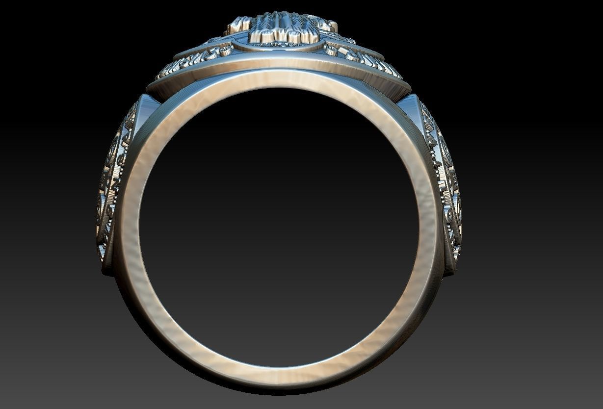 Saint Benedict Ring - Sao Bento  3D print model_18
