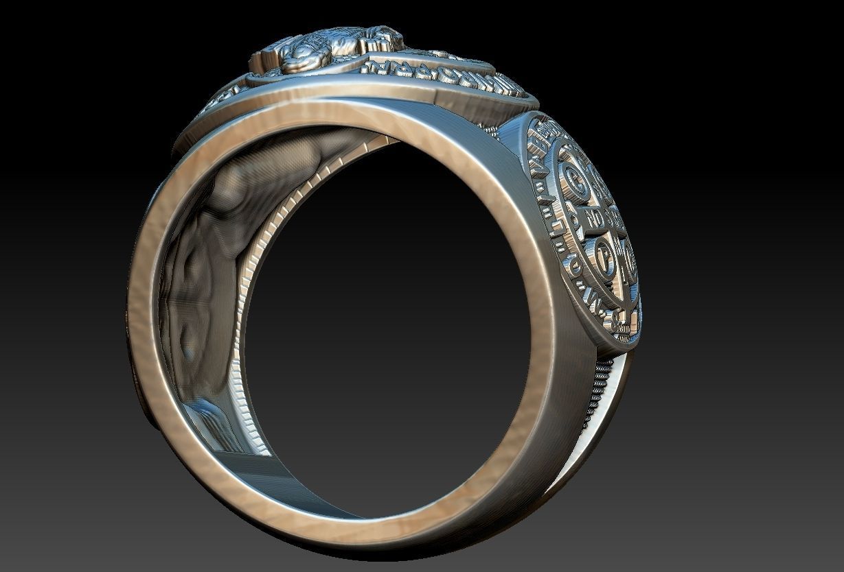 Saint Benedict Ring - Sao Bento  3D print model_13