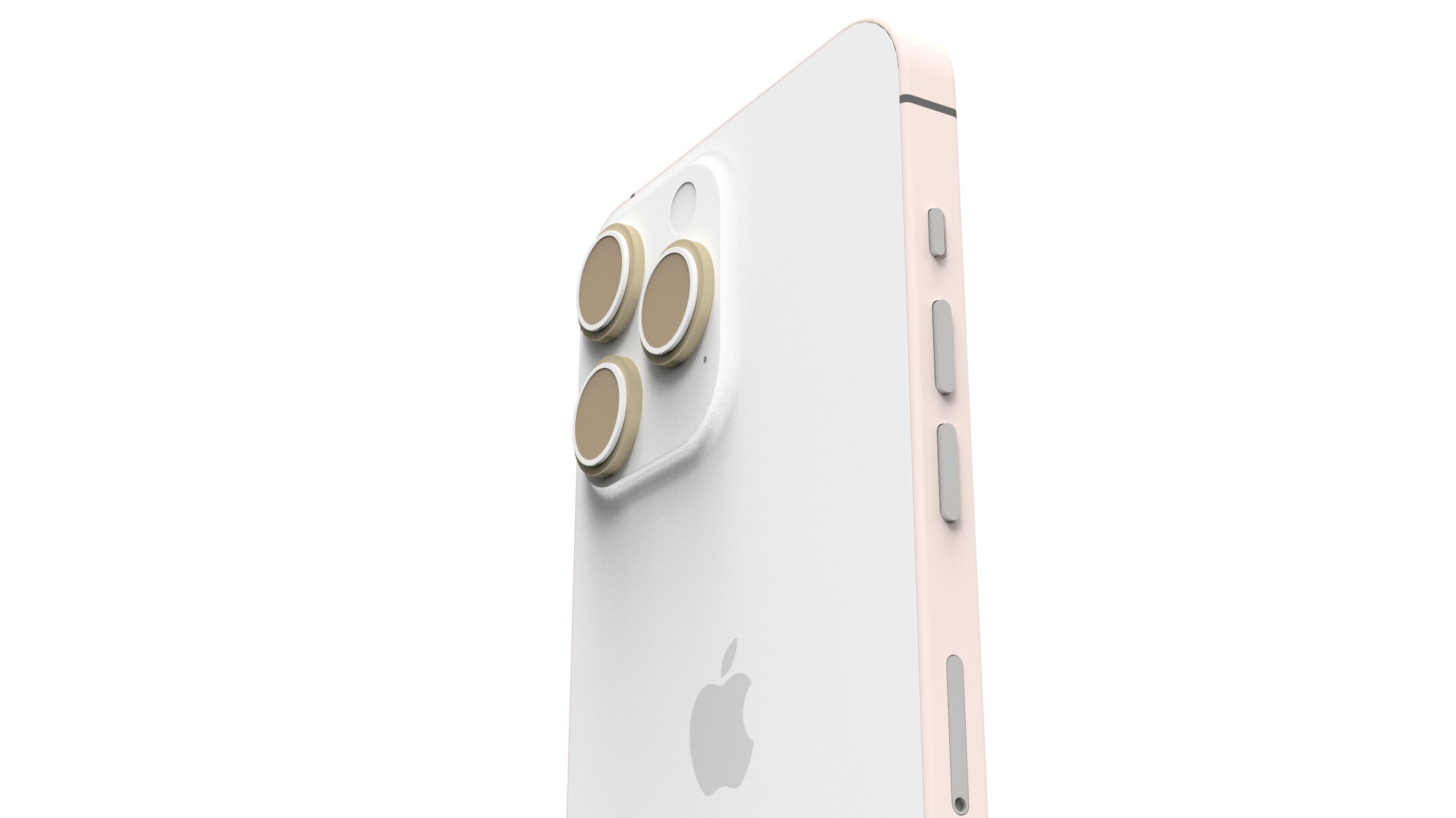 Apple-iPhone-14-Pro iphone with two camera lenses 3D print model_3